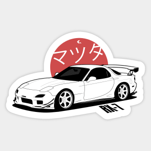 JDM - RX7 FD - CarCorner Sticker